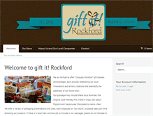 Tablet Screenshot of giftitrockford.com